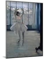 Dancer at the Photographer, 1875-Edgar Degas-Mounted Giclee Print