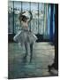 Dancer at the Photographer's Studio-Edgar Degas-Mounted Art Print