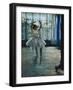 Dancer at the Photographer's Studio-Edgar Degas-Framed Art Print