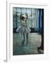 Dancer at the Photographer's Studio-Edgar Degas-Framed Art Print