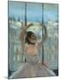 Dancer at the Photographers Studio-Edgar Degas-Mounted Art Print