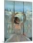 Dancer at the Photographers Studio-Edgar Degas-Mounted Art Print