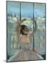 Dancer at the Photographers Studio-Edgar Degas-Mounted Art Print