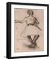 Dancer, Back View-Edgar Degas-Framed Giclee Print