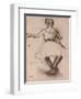 Dancer, Back View-Edgar Degas-Framed Giclee Print