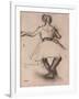 Dancer, Back View-Edgar Degas-Framed Giclee Print