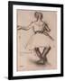 Dancer, Back View-Edgar Degas-Framed Giclee Print