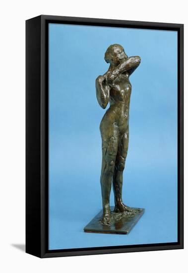 Dancer (Bronze)-Edgar Degas-Framed Stretched Canvas