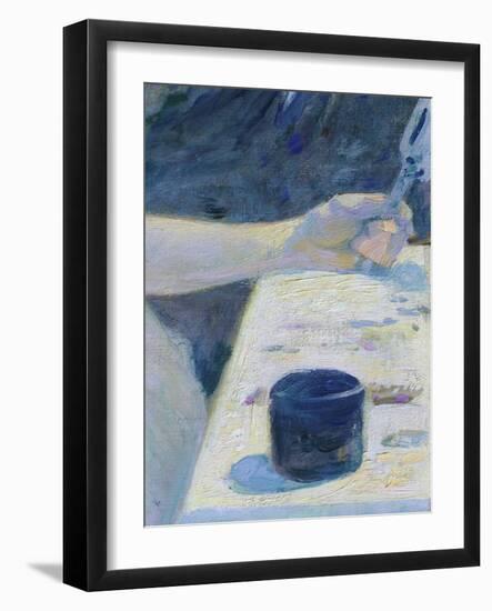 Dancer, by Federico Zandomeneghi-Federico Zandomeneghi-Framed Giclee Print