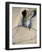 Dancer, C. 1874-Edgar Degas-Framed Giclee Print