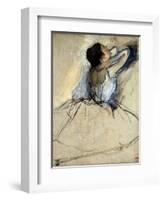 Dancer, C1874-Edgar Degas-Framed Giclee Print