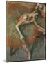 Dancer, Circa 1899-Edgar Degas-Mounted Giclee Print