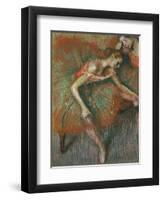 Dancer, Circa 1899-Edgar Degas-Framed Giclee Print