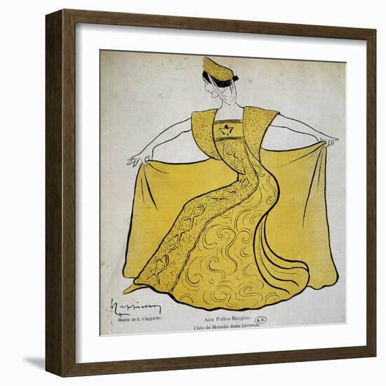 Dancer Cleopatre-Diane De Merode, known as Cleo-null-Framed Giclee Print