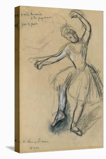 Dancer; Danseuse, 1880s-Edgar Degas-Stretched Canvas