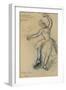 Dancer; Danseuse, 1880s-Edgar Degas-Framed Premium Giclee Print