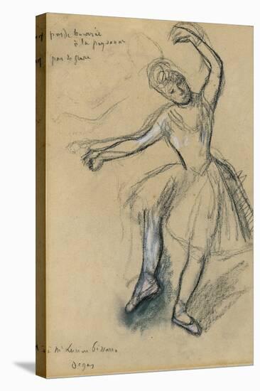 Dancer; Danseuse, 1880s-Edgar Degas-Stretched Canvas