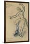 Dancer; Danseuse, 1880s-Edgar Degas-Framed Giclee Print