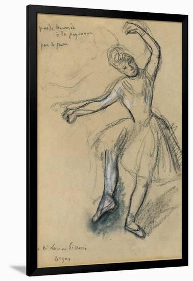 Dancer; Danseuse, 1880s-Edgar Degas-Framed Giclee Print