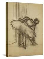 Dancer; Danseuse-Edgar Degas-Stretched Canvas