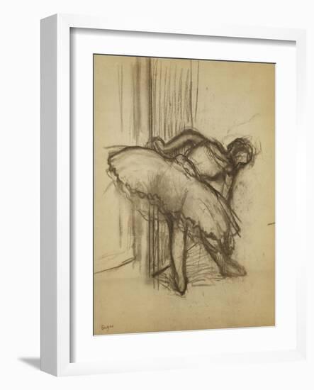 Dancer; Danseuse-Edgar Degas-Framed Giclee Print