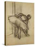 Dancer; Danseuse-Edgar Degas-Stretched Canvas