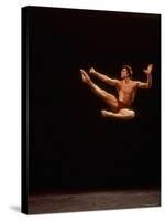 Dancer Edward Villella Leaping Through Air in Performance of George Balanchine's "The Prodigal Son"-Bill Eppridge-Stretched Canvas