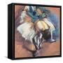 Dancer Fastening Her Pump, C.1880-85-Edgar Degas-Framed Stretched Canvas