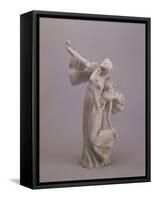 Dancer, from a Table Centrepiece, Sevres, 1900-Agathon Leonard-Framed Stretched Canvas