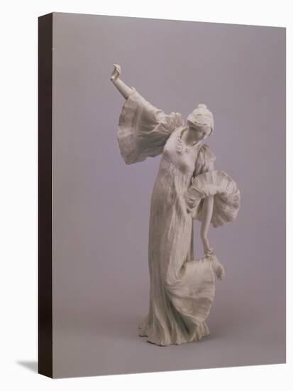 Dancer, from a Table Centrepiece, Sevres, 1900-Agathon Leonard-Stretched Canvas