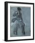 Dancer from back and three foot studies (detail)-Edgar Degas-Framed Giclee Print