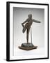 Dancer Holding Her Right Foot in Her Right Hand, C.1900-1911-Edgar Degas-Framed Giclee Print