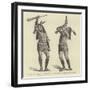 Dancer Holding Up the Great Plumed Arrow-null-Framed Giclee Print