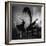 Dancer in black-Eduards Kapsha-Framed Photographic Print