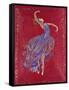 Dancer in Blue I-Marta Wiley-Framed Stretched Canvas