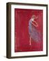 Dancer in Blue IV-Marta Wiley-Framed Premium Giclee Print