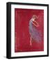 Dancer in Blue IV-Marta Wiley-Framed Premium Giclee Print