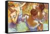 Dancer In Blue-Edgar Degas-Framed Stretched Canvas