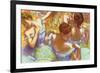 Dancer In Blue-Edgar Degas-Framed Premium Giclee Print