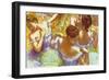 Dancer In Blue-Edgar Degas-Framed Art Print