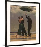 Dancer in Emerald-Jack Vettriano-Framed Art Print