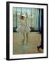 Dancer in Front of a Window-Edgar Degas-Framed Art Print