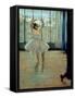 Dancer in Front of a Window-Edgar Degas-Framed Stretched Canvas