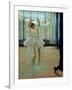 Dancer in Front of a Window-Edgar Degas-Framed Art Print