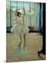 Dancer in Front of a Window-Edgar Degas-Mounted Art Print