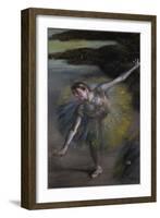 Dancer in Green-Edgar Degas-Framed Giclee Print