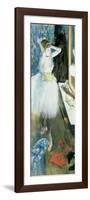 Dancer in Her Dressing Room, C.1879-Edgar Degas-Framed Giclee Print