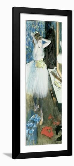 Dancer in Her Dressing Room, C.1879-Edgar Degas-Framed Giclee Print