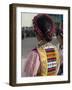 Dancer in Traditional Dress, Gyantse, Tibet, China-Ethel Davies-Framed Photographic Print