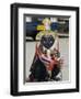 Dancer in Traditional Garb, Gyantse, Tibet, China-Ethel Davies-Framed Photographic Print